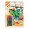 CPNMIN-116 | Colour Pencil by numbers™ 12pc 5" x 7" Dragon Project